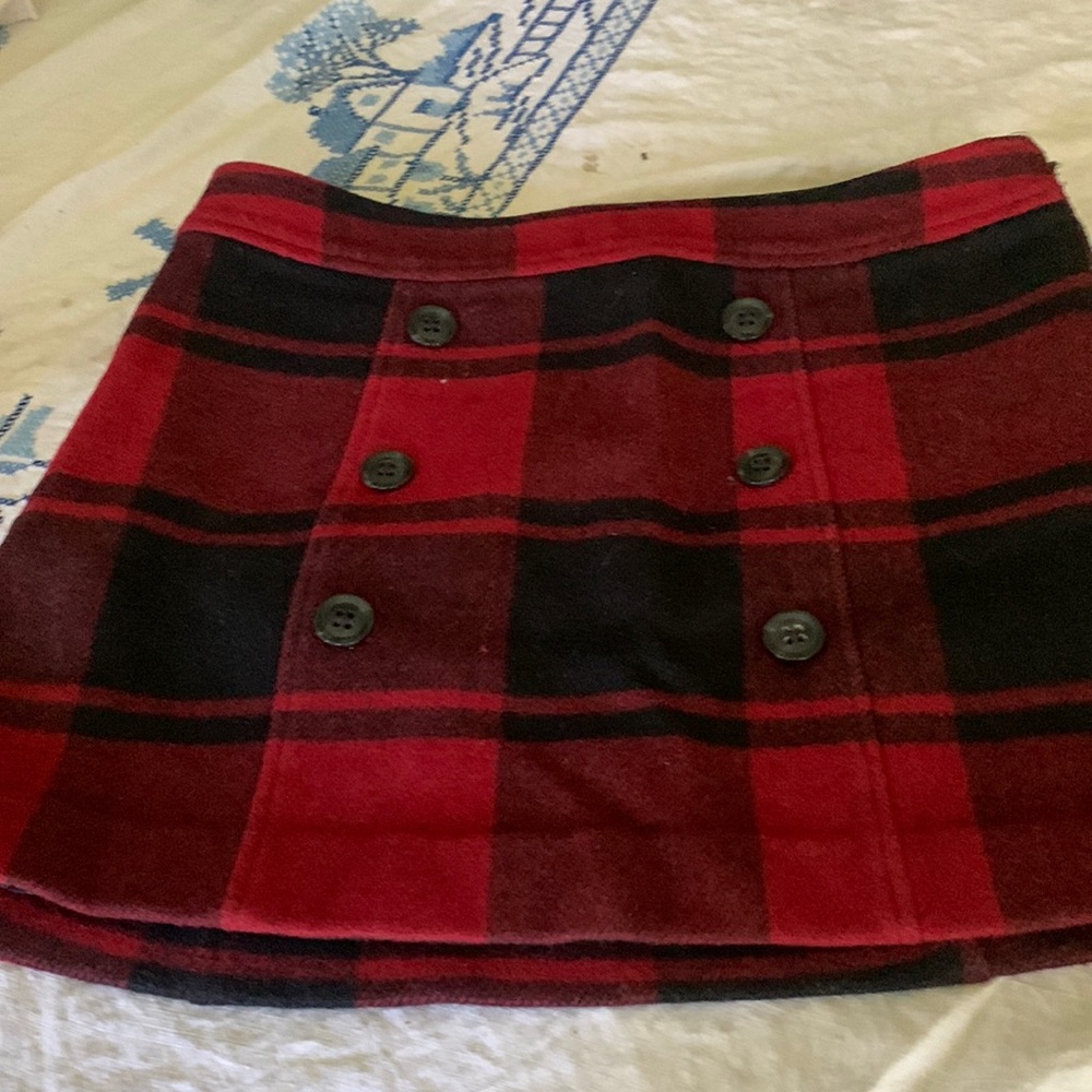 Gap mini wool skirt